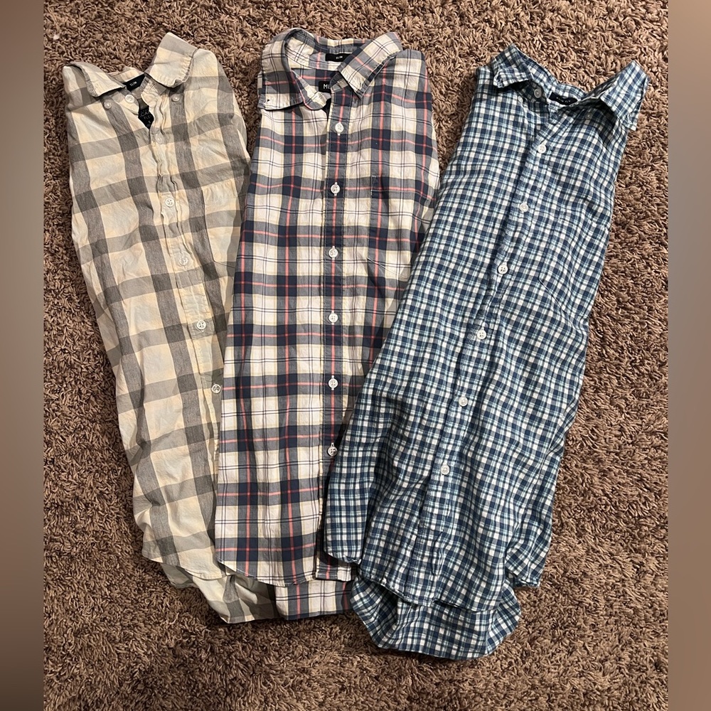 J Crew Men’s Dress Shirt Bundle